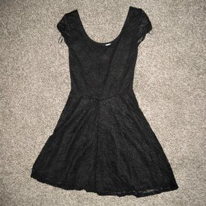 Silky Floral Lace Dress